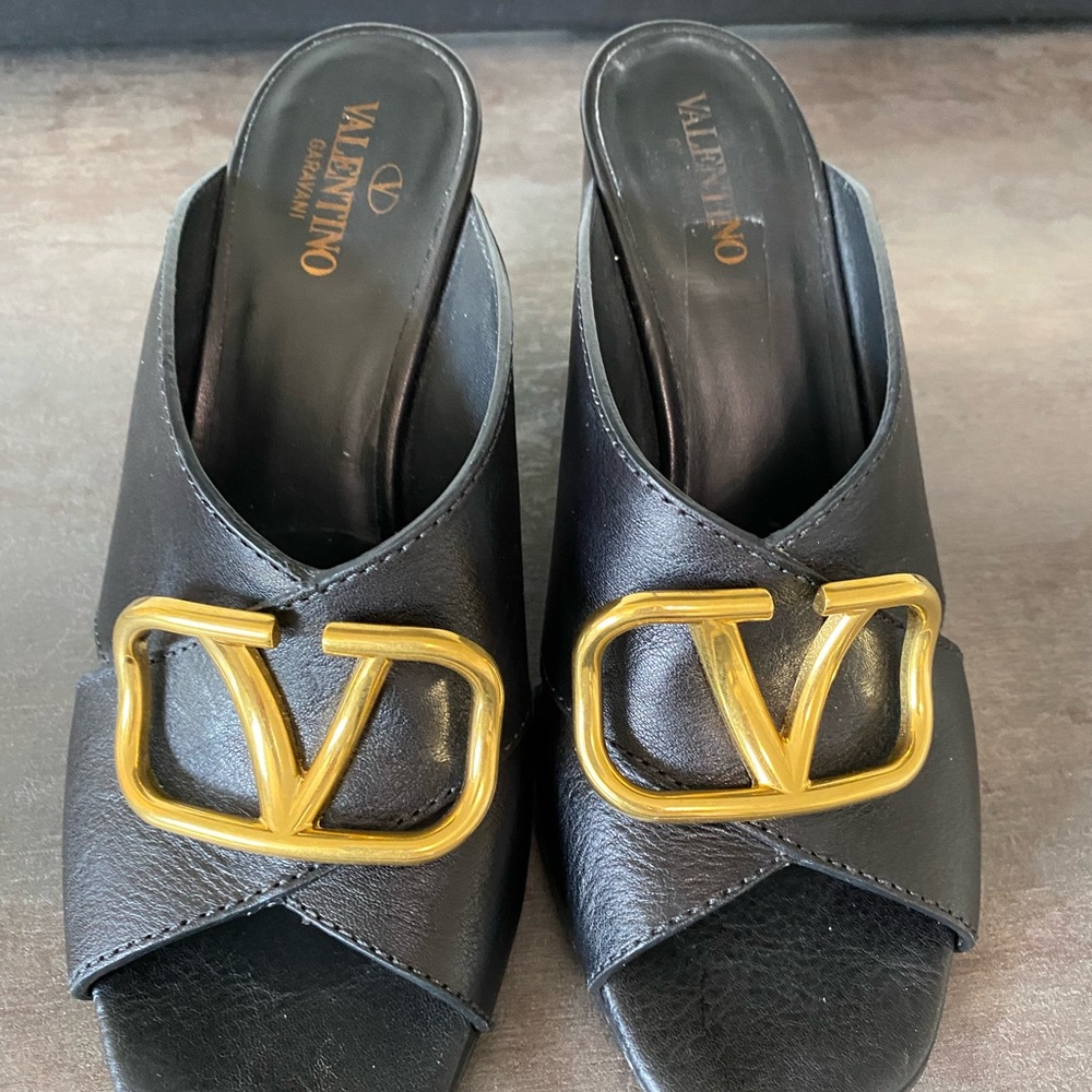 black slip ons